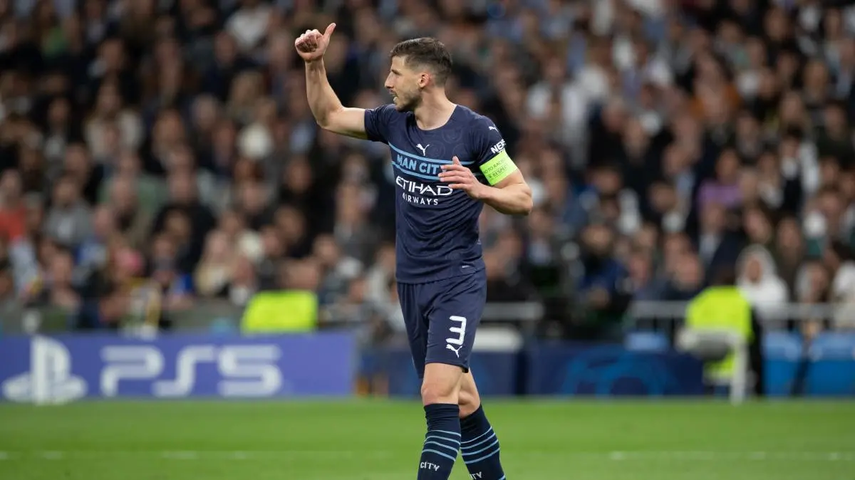 El Manchester City se planta ante el Real Madrid con Ruben Dias