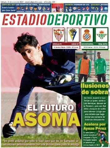 Estadio Deportivo: "El futuro asoma"