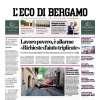 L'Eco di Bergamo in prima pagina: "L'Atalanta Under 16 va a caccia di scudetto"