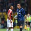 Pazzini su Lucio: "All'Inter legnate e contrasti contro il muro per scaldarsi"