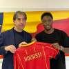 Lecce, il ds Trinchera presenta il terzino Kouassi: "Già a gennaio avevamo pensato...
