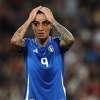 L'Italia Femminile in vantaggio contro la Danimarca al 45': decide un gol di Piemonte...