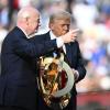 Infantino annuncia: "Trump sarà con me alla finale per consegnare il trofeo"