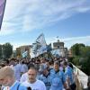Lazio, via al corteo contro Lotito: sono 10 mila i tifosi presenti