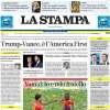 La prima pagina de La Stampa è dedicata all'iconica foto di Lamine Yamal: "Io e mio...