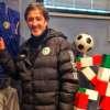 Notti Magiche di Italia '90 a Coverciano: De Napoli in visita al Museo del Calcio...