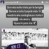 Pezzella: "Alla famiglia Barone e al popolo viola mando tutto il mio amore. Condoglianze"...
