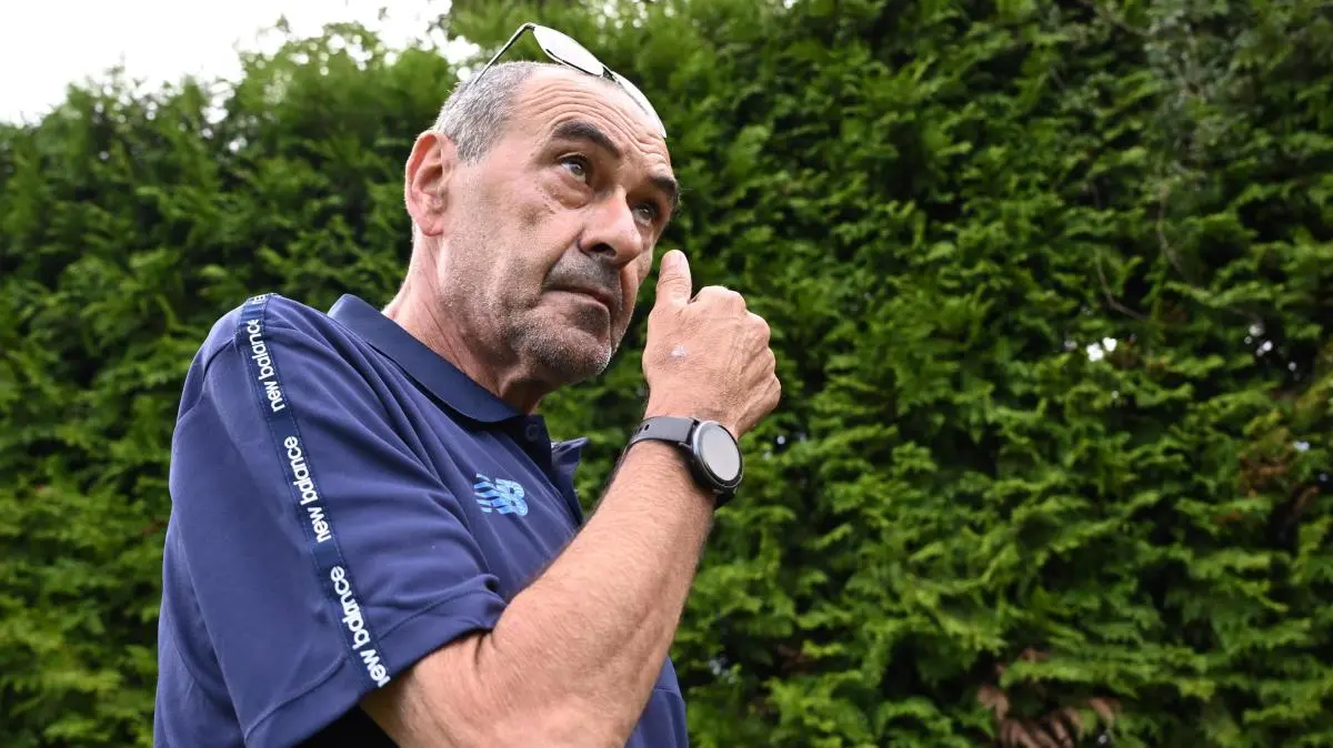Atalanta, Sarri: "Romagnoli? Sarei indelicato a parlarne. Con me c'è Giuntoli..."