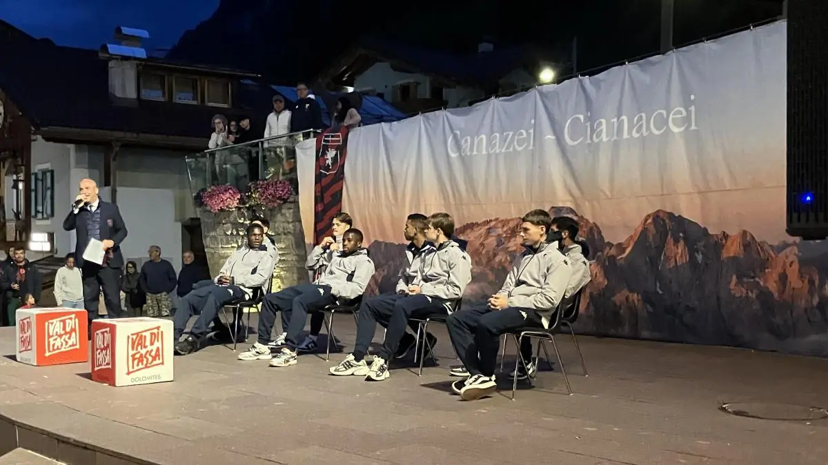 "Avremo bisogno dei tifosi": le parole di Traoré, Puczka e Havel dal palco di Canazei