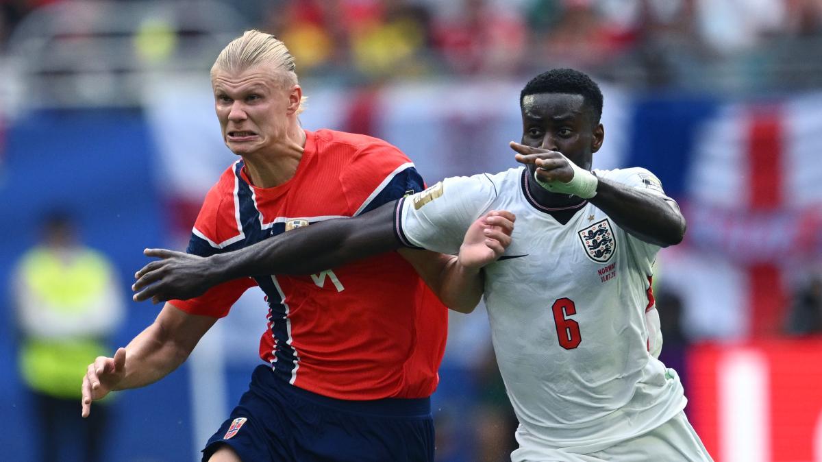 Haaland e Kane a secco, tra Norvegia e Inghilterra servono i supplementari: è 1-1 al 90'