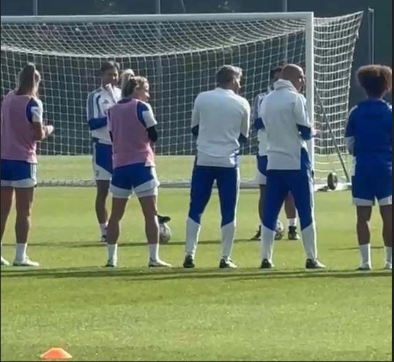 Juventus, ultimo allenamento prima della partenza per l'Austria: c'è Graziani