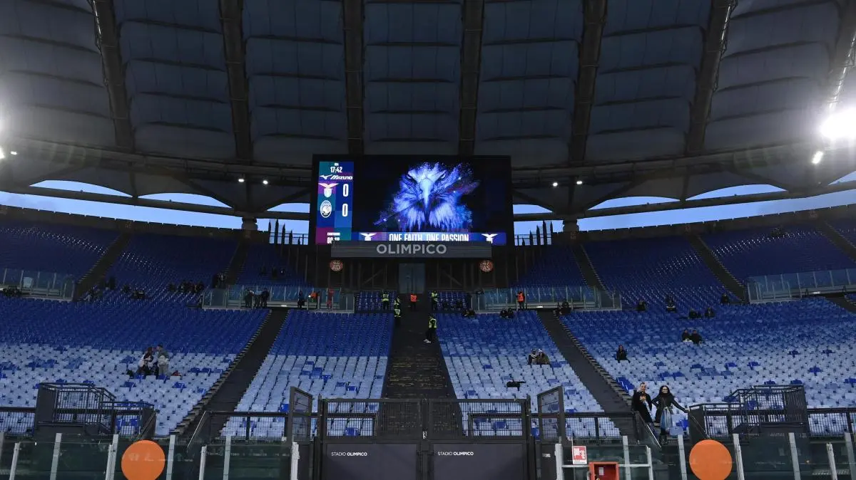 Lazio, l'Olimpico sembra destinato a rimanere deserto: rinnovati 1600 abbonamenti su 30mila