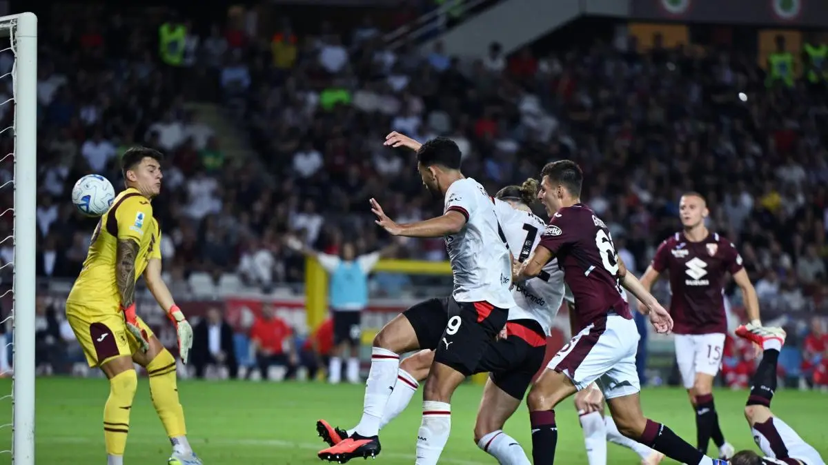 Torino-Milan 1-2: il tabellino della gara