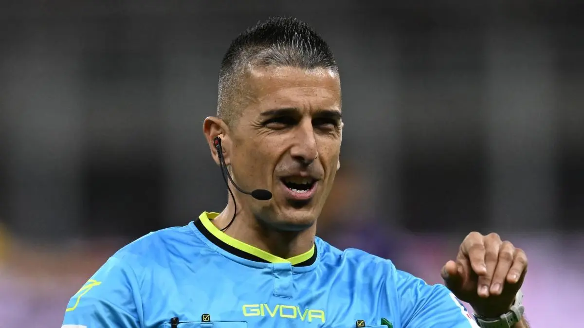 Serie A, gli arbitri della 1^ giornata: all'Inter Marinelli, Ayroldi per la Juve. Le scelte