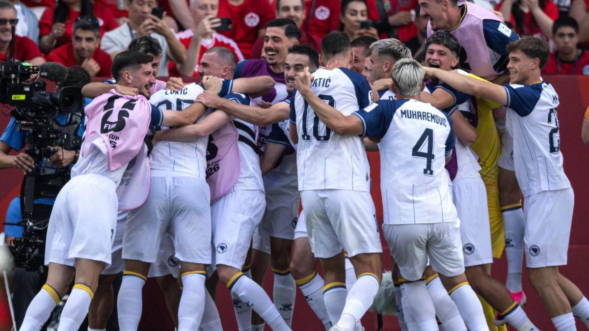 Alajbegovic si mostra al mondo (e alla Serie A): Bosnia avanti 2-1 sul Qatar al 45'