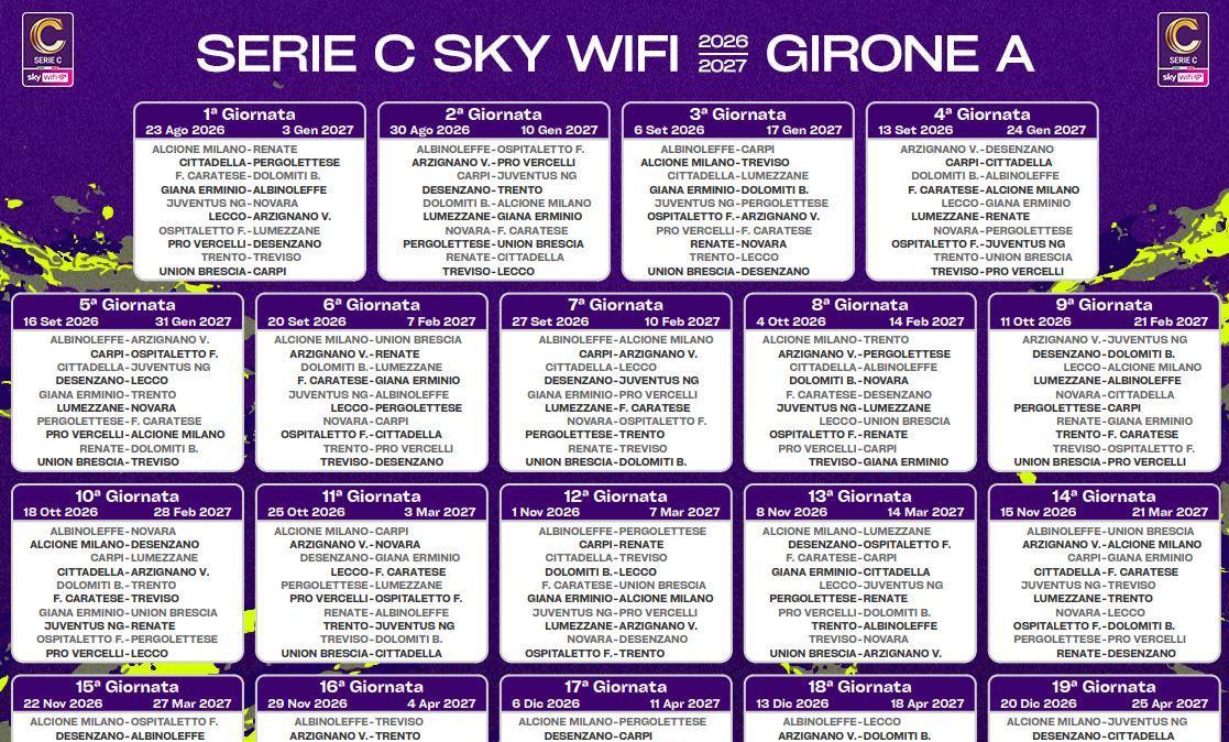 Immagine news Serie C n.2