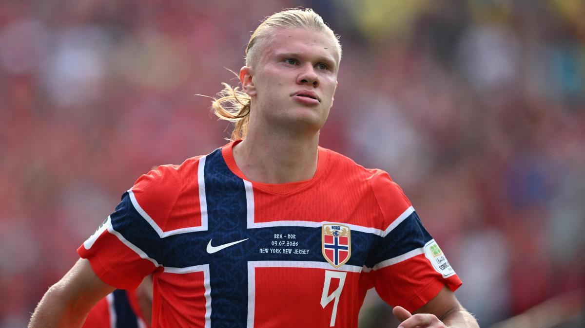 Raddoppio della Norvegia, segna ancora Haaland: Brasile a un passo dall'eliminazione